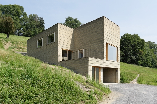 Haus Rauch in Schlins von Martin Rauch und Roger Boltshauser