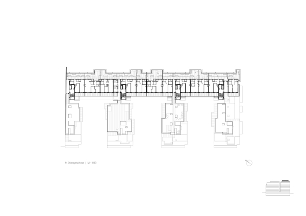 Grundriss 9. Obergeschoss