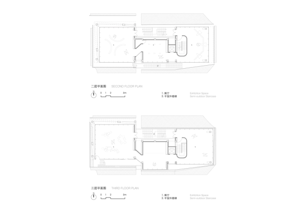 Grundrisse 2. und 3. Geschoss