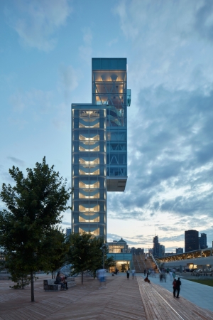 Kreuzfahrtterminal in Montreal von Provencher Roy und NIPPaysage