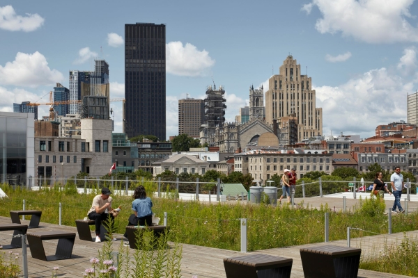 Kreuzfahrtterminal in Montreal von Provencher Roy und NIPPaysage