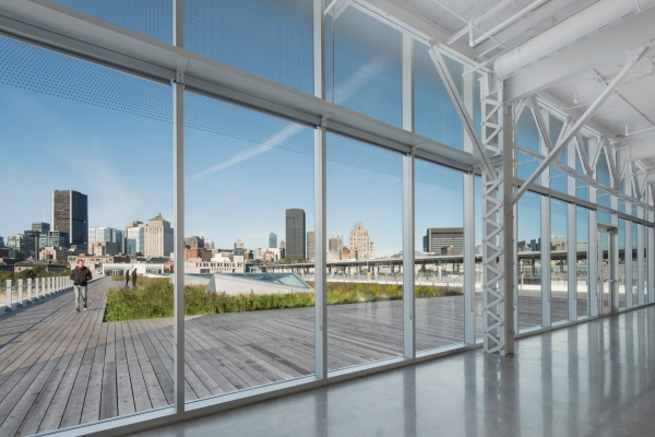 Kreuzfahrtterminal in Montreal von Provencher Roy und NIPPaysage