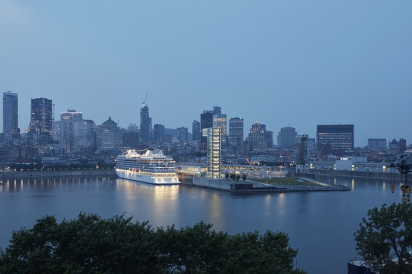 Kreuzfahrtterminal in Montreal von Provencher Roy und NIPPaysage