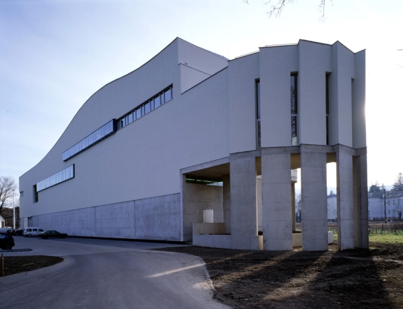 Heinz Tesar: Museum Sammlung Essl, Klosterneuburg, 19961999; Architekturzentrum Wien, Sammlung, Foto: Margherita Spiluttini
