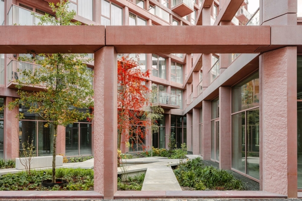 Wohnhochhaus in Almere von Studioninedots