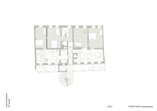 Grundriss 2. Obergeschoss