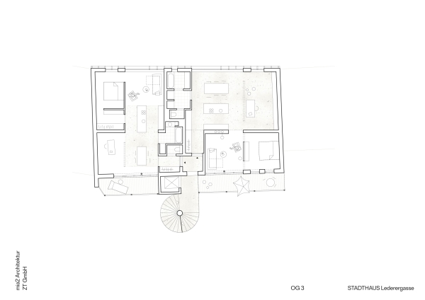 Grundriss 3. Obergeschoss
