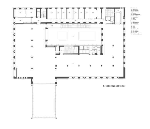 Grundriss 1. Obergeschoss