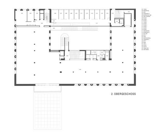 Grundriss 2. Obergeschoss