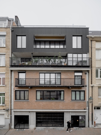 Wohnprojekt in Brssel von Vanden Eeckhoudt-Creyf