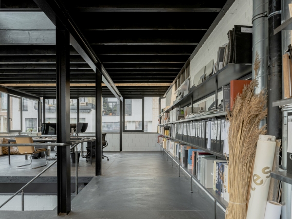 Wohnprojekt in Brssel von Vanden Eeckhoudt-Creyf