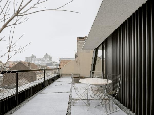 Wohnprojekt in Brssel von Vanden Eeckhoudt-Creyf