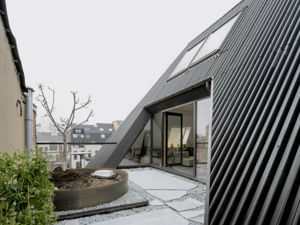 Wohnprojekt in Brssel von Vanden Eeckhoudt-Creyf