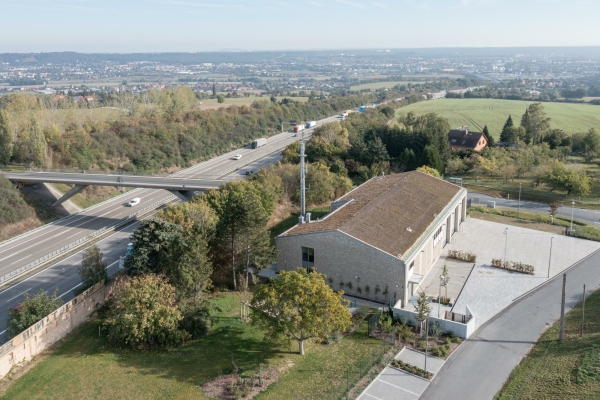 Feuerwehr in Dresden von Peter Zirkel Architekten