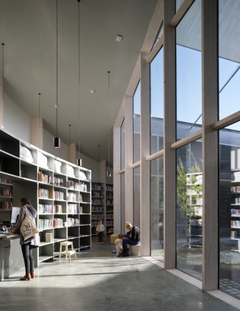 Stadtbibliothek bei Gent von Office