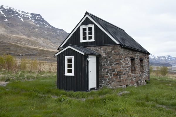 Lagerhaus am Smastair, Reyarfjrur (1875)