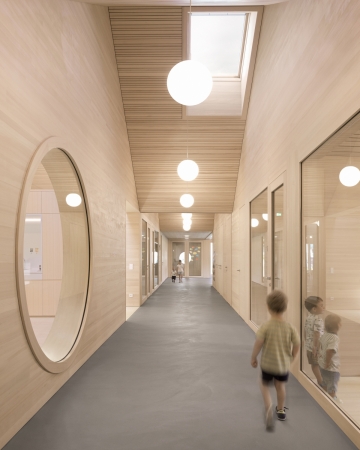 Kindergarten von Bernardo Bader Architekten in Vorarlberg