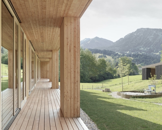 Kindergarten von Bernardo Bader Architekten in Vorarlberg
