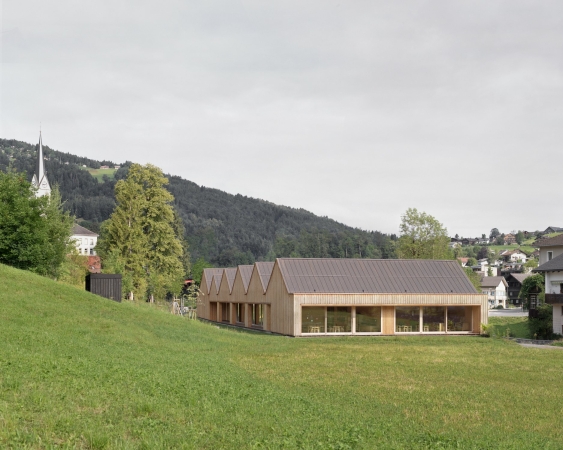 Kindergarten von Bernardo Bader Architekten in Vorarlberg