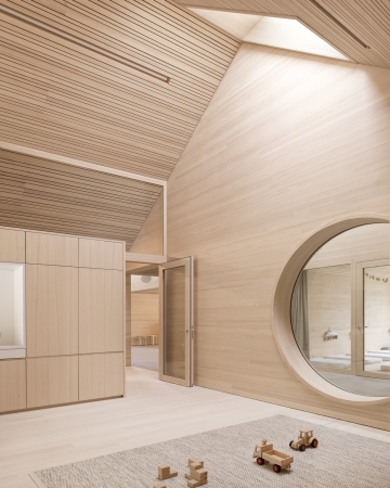 Kindergarten von Bernardo Bader Architekten in Vorarlberg
