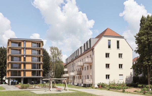 Glanbogen  Wohnen mit Stadt und Natur in Salzburg, nominiert beim sterreichischen Bauherr:innenpreis 2023