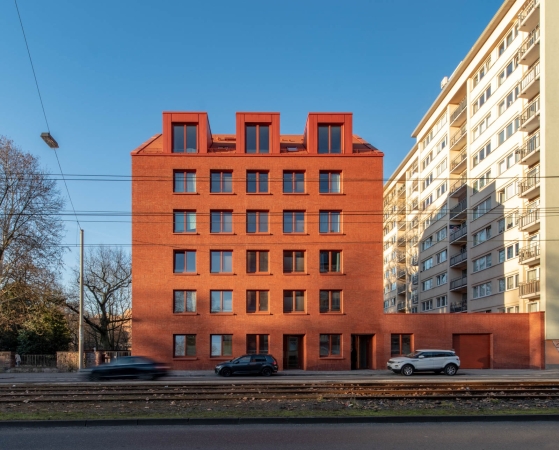 Martin-Elssser-Plakette 2023: Wohnhaus mit Kita in der Schlostrae in Frankfurt am Main von Stefan Forster (Frankfurt am Main), Bauherrschaft: Weiner und Goldman