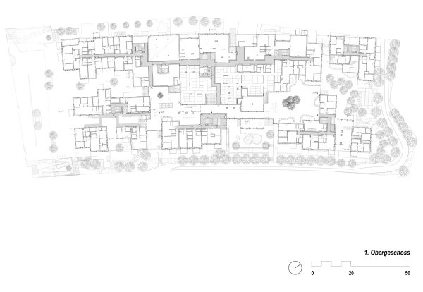 Grundriss 1. Obergeschoss