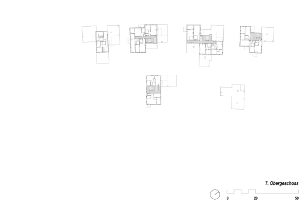 Grundriss 7. Obergeschoss