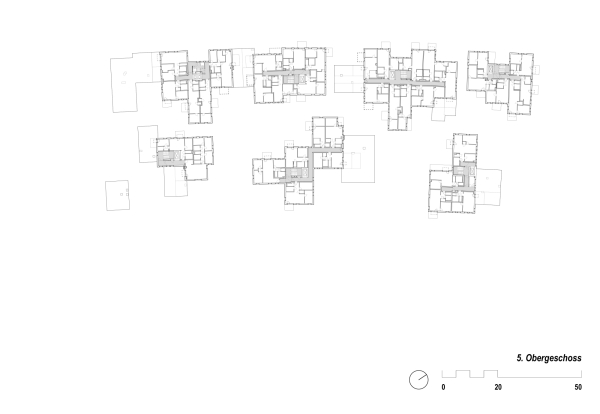 Grundriss 5. Obergeschoss