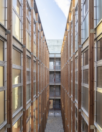Sozialwohnungskomplex bei Barcelona von HArquitectes