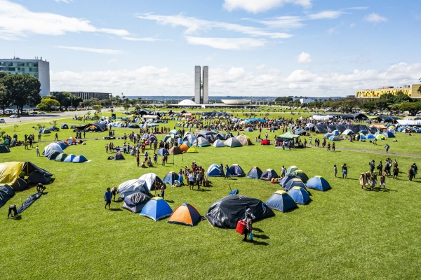 Acampamento Terra Livre, Braslia, Brasilien, 2019. Foto: Mdia Ninja, 24. April 2019 (CC BY-NC 2.0)