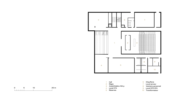 Hochschule bei Paris von Vallet de Martinis Architectes