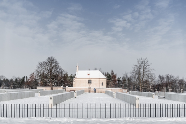Finalist: Gartenfriedhof in Prag von Objektor architekti