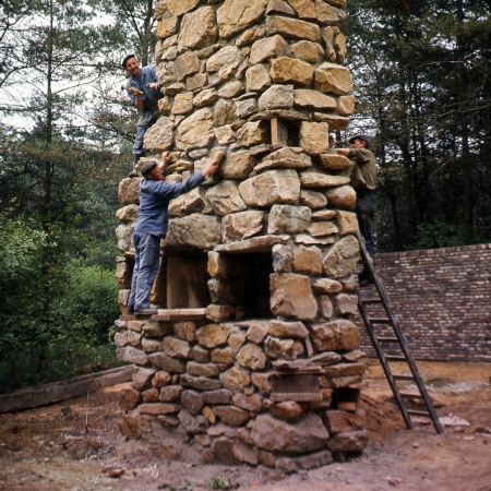 Haus Nijsen, Konstruktion, 1966,  Archiv der Familie Nijsen
