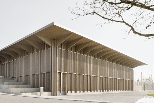 Mehrzweckhalle von Steimle Architekten in Radolfzell am Bodensee