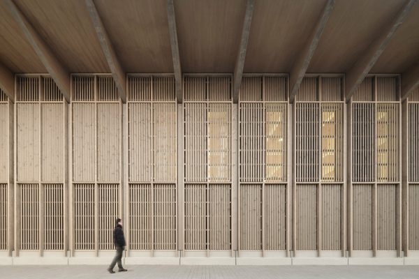 Mehrzweckhalle von Steimle Architekten in Radolfzell am Bodensee