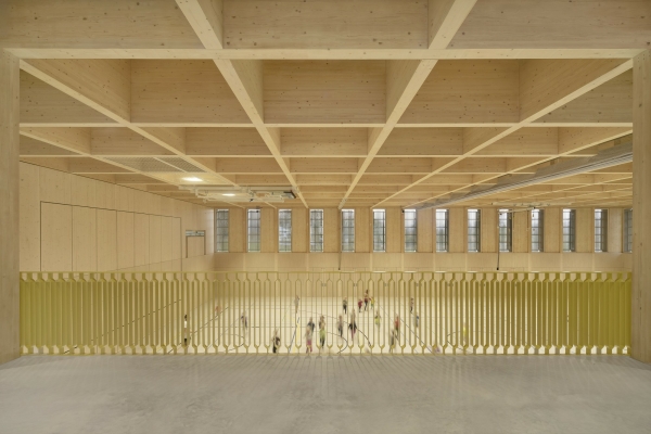 Mehrzweckhalle von Steimle Architekten in Radolfzell am Bodensee