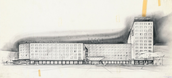 Hotel Kempinski in Berlin-Charlottenburg, 195067 (mehrere Bauphasen)