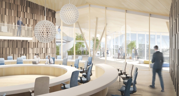 3. Preis: Behnisch Architekten (Stuttgart)