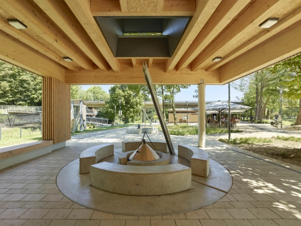 Pavillons in Wiehl von Molestina Architekten