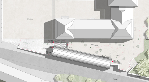 3. Preis: studioinges (Berlin); Lageplan