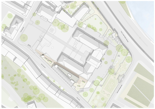 Ein 4. Preis: zwo/elf Architekten (Karlsruhe); Lageplan