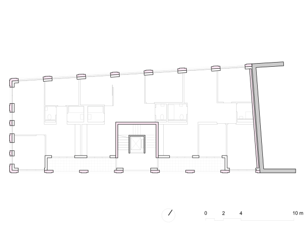 Grundriss Regelgeschoss
