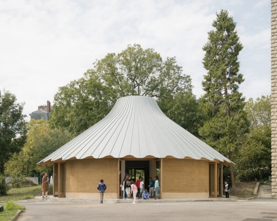 Schulpavillon in Paris von LAtelier Senzu