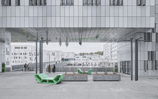 Uniklinik-Erweiterung von Riegler Riewe Architekten