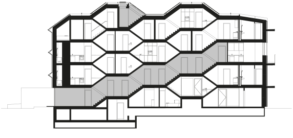L�ngsschnitt mit Himmelsleiter I