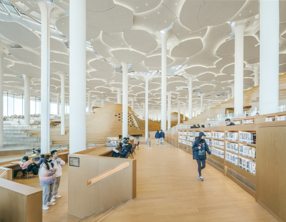 Bibliothek in Peking von Sn�hetta
