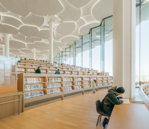 Bibliothek in Peking von Sn�hetta