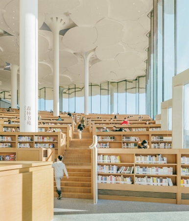 Bibliothek in Peking von Sn�hetta