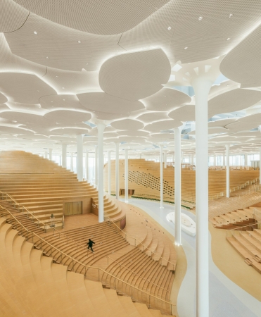Bibliothek in Peking von Snøhetta